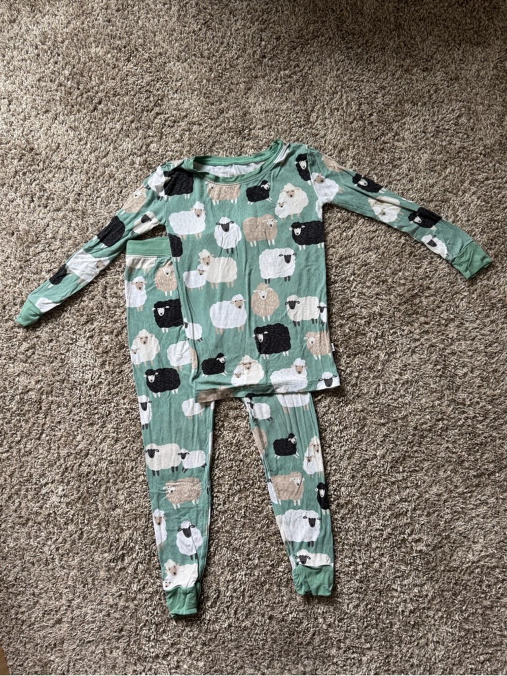 Little Sleepies “Little Sheepies” bamboo pajamas, 4T